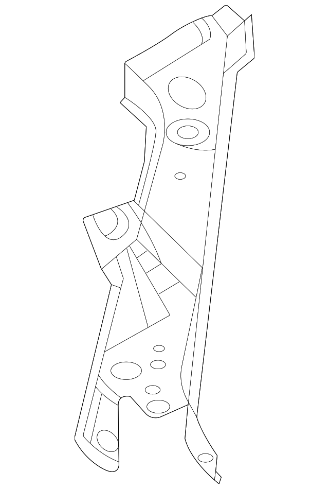 thumbnail image 2 of Soillar Upper Radiator Core Support Tie Bar For 2021-2023 Nissan Rogue – Direct Replacement 62511-6RR0A 2 of 2