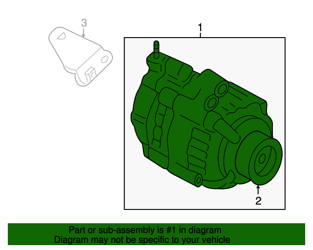 063115G0505RM Alternator (RMD) (Denso) 20132017 Honda Accord