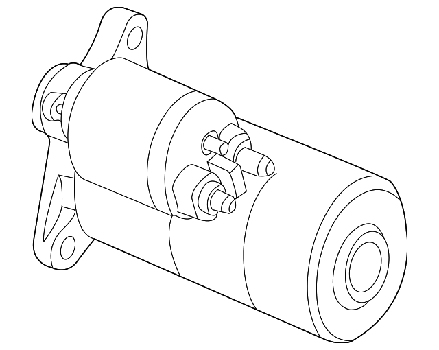 Starter, Remanufactured - GM (89018113)
