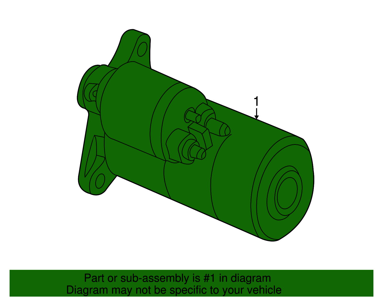 Starter, Remanufactured - GM (89018113)