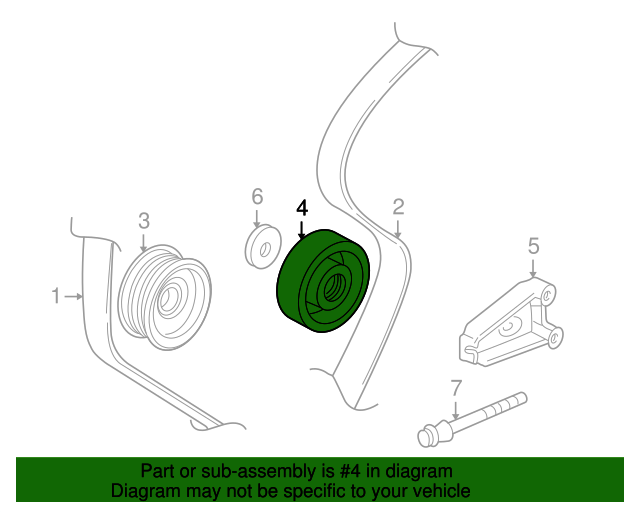 X AUTOHAUX Drive Belt Idler Pulley - Replacement For Infiniti M45, FX45, Q45 & Multiple GM Models (38942-PWA-004)
