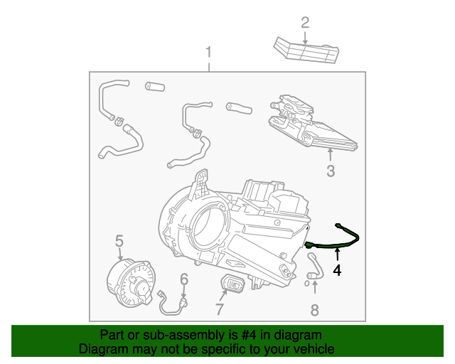886250C010 A/C Evaporator Temperature Sensor 20002010 Toyota