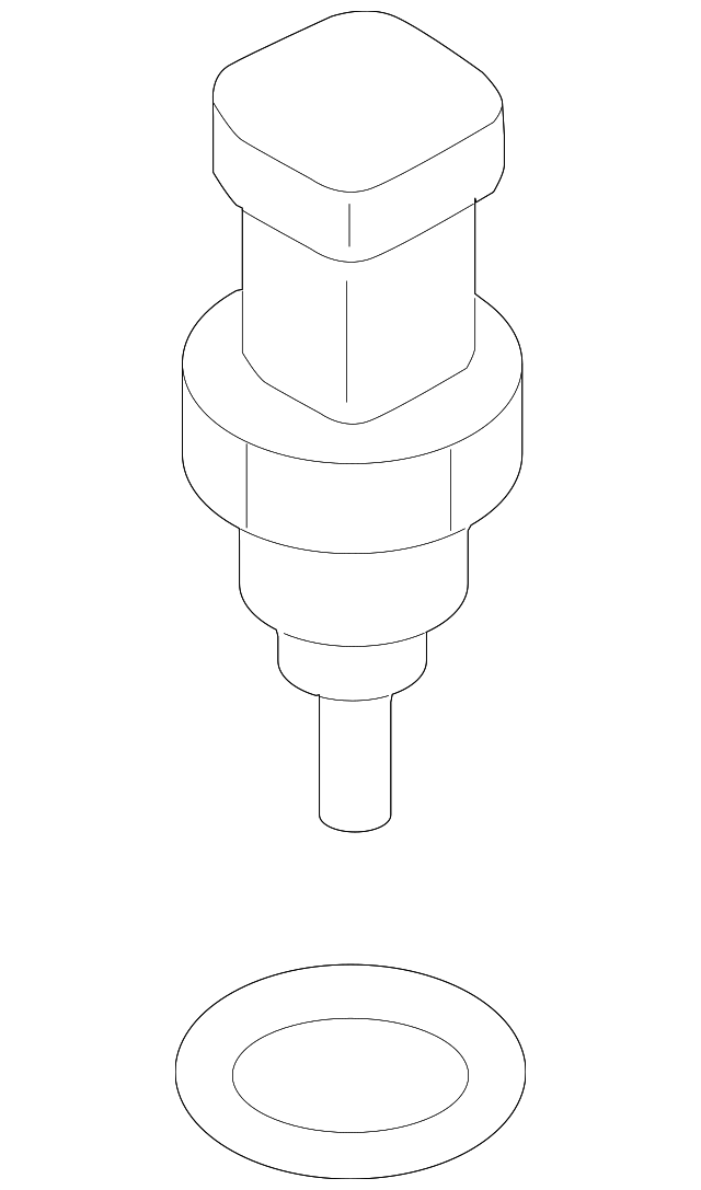 20172023 Subaru Coolant Temp Sensor 22630AA27A OEM Subaru Parts Center