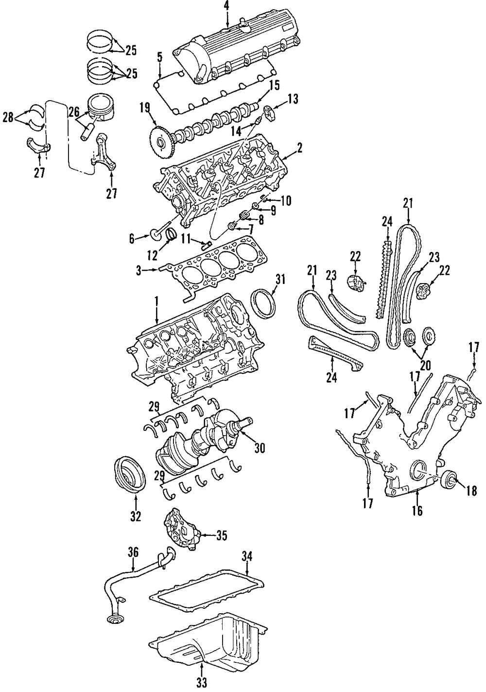 Engine Valve Seat - Ford (YR2Z-6057-AA)
