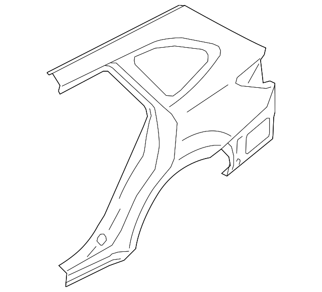 20222023 Subaru Outback Quarter Panel 51439AN08A9P Subaru Parts Store