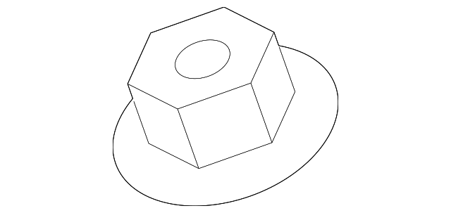 Wiper Arm Nut - Scion (90118-WB609)