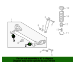 55160-2K301 - Axle Beam Bushing 2012-2013 Kia Soul | Kia.Parts Store