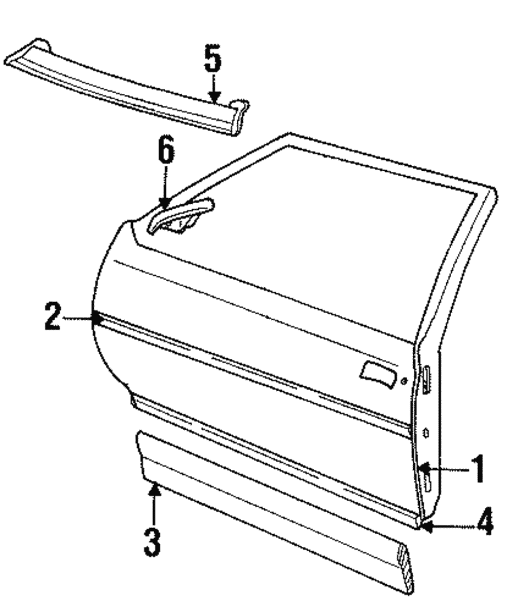 Belt Molding - GM (20250976)