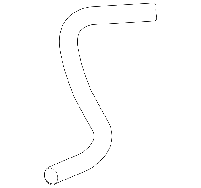 Radiator Outlet Hose - GM (84372604)