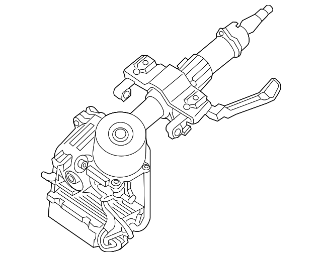 563102V951 Steering Column 20122015 Hyundai Veloster World OEM Parts Hyundai