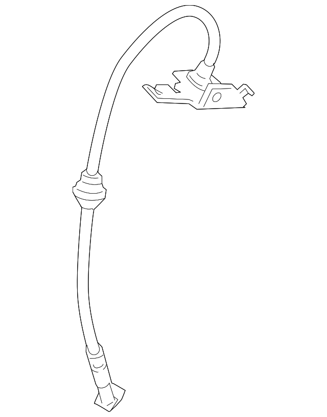 Hose, Front Brake - GM (92229734)