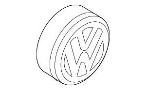 2015-2020 Volkswagen Wheel Center Cap 5G0-601-171-XQI | vwpartscente