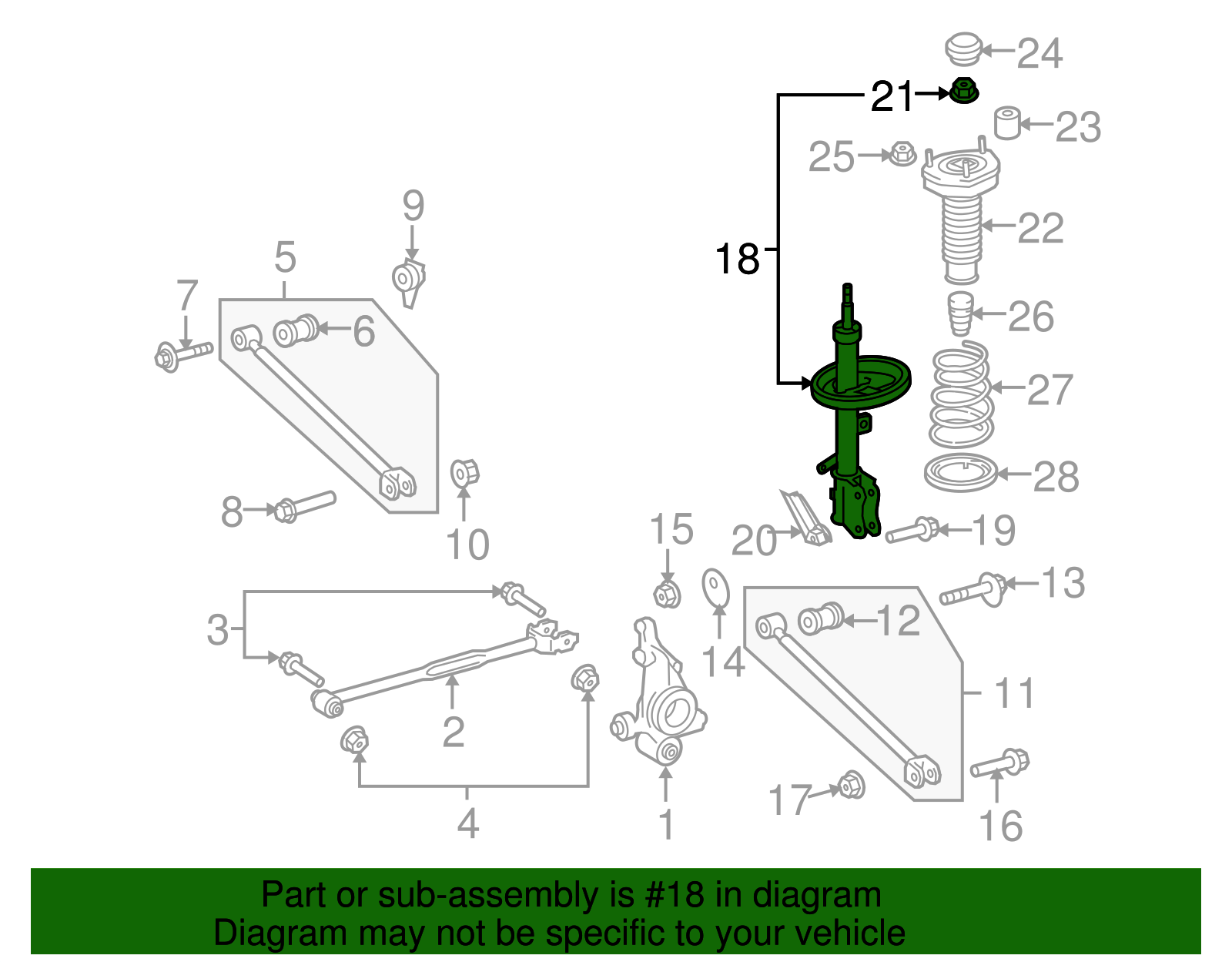 Strut - Toyota (48540-A9897)