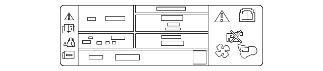 LV4Z-1503050-A - lv4z-1503050-a 2020 2021 2022 Ford Escape AC Label ...
