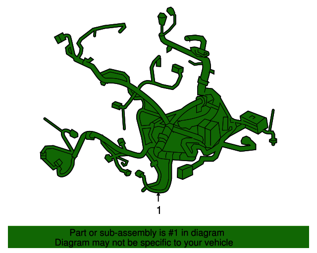 20062007 Pontiac G6 F Harness 15907708