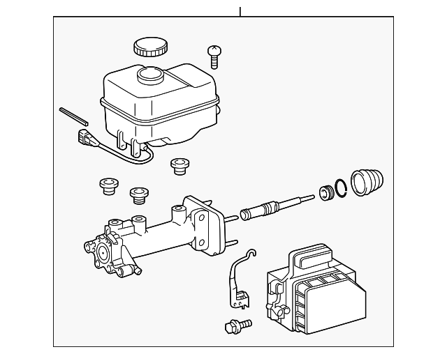20182023 Toyota Master Cylinder Assembly 4702504210 Toyota