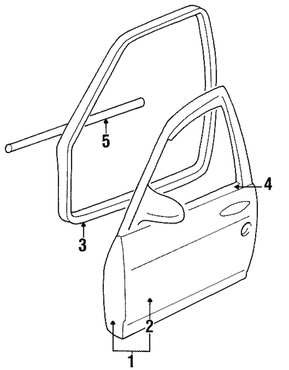 Door Weather-Strip - GM (20708089)