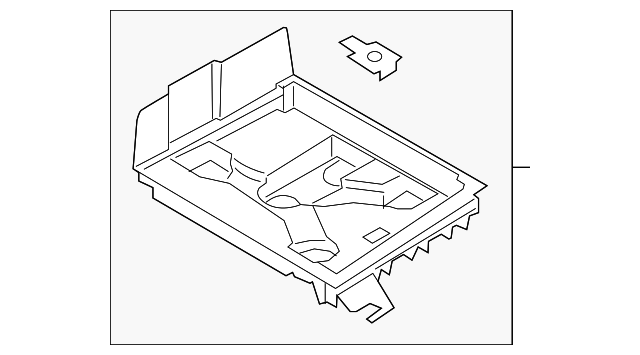 Battery Tray - Ford (HG9Z-10732-A)