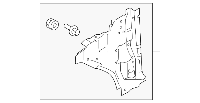Cowl Side Panel - Ford (HC3Z-2502039-A)