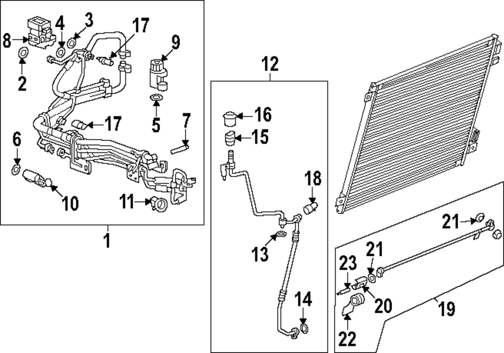 Hose & Tube Assembly Seal - GM (84817090)