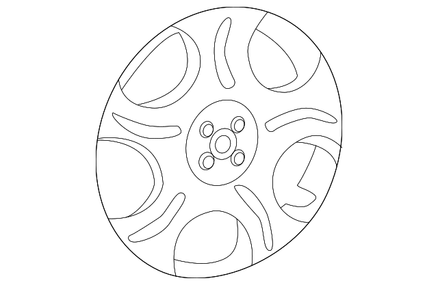Cover Assembly, Whl Tr - GM (09595882)