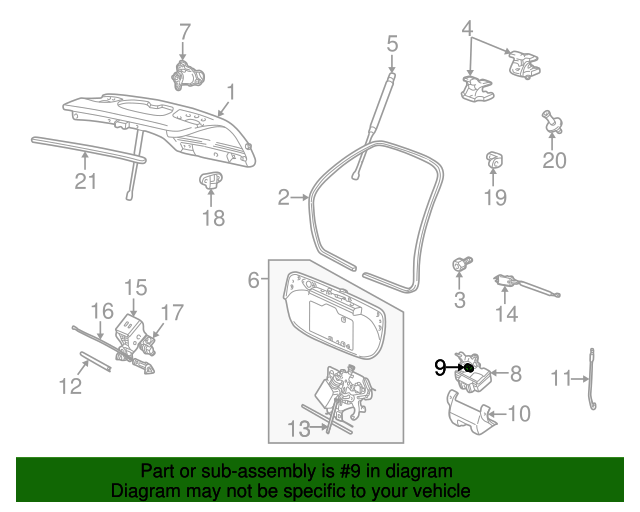 20002005 Ford Door Ajar Switch F1DZ14018A Varsity Ford