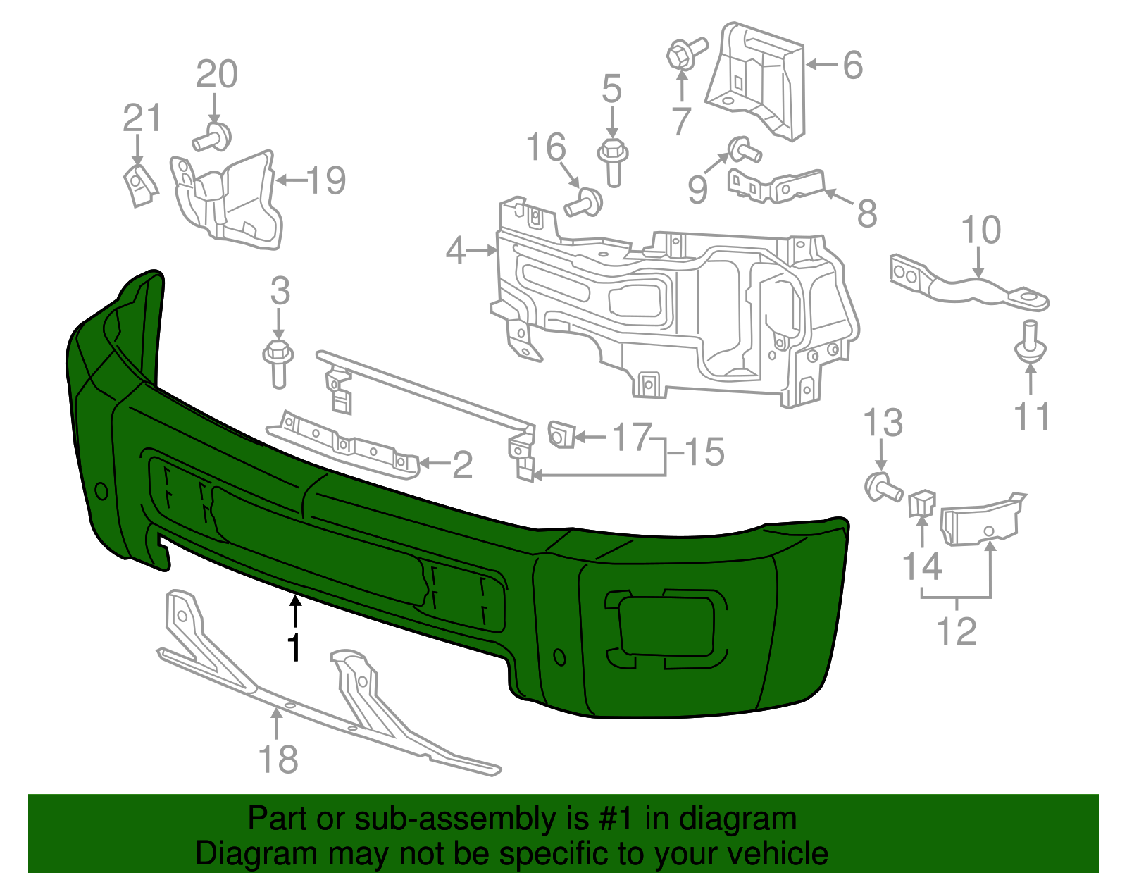 23229368 - OEM GM BAR GMPartsCenter.net | GM Parts Center
