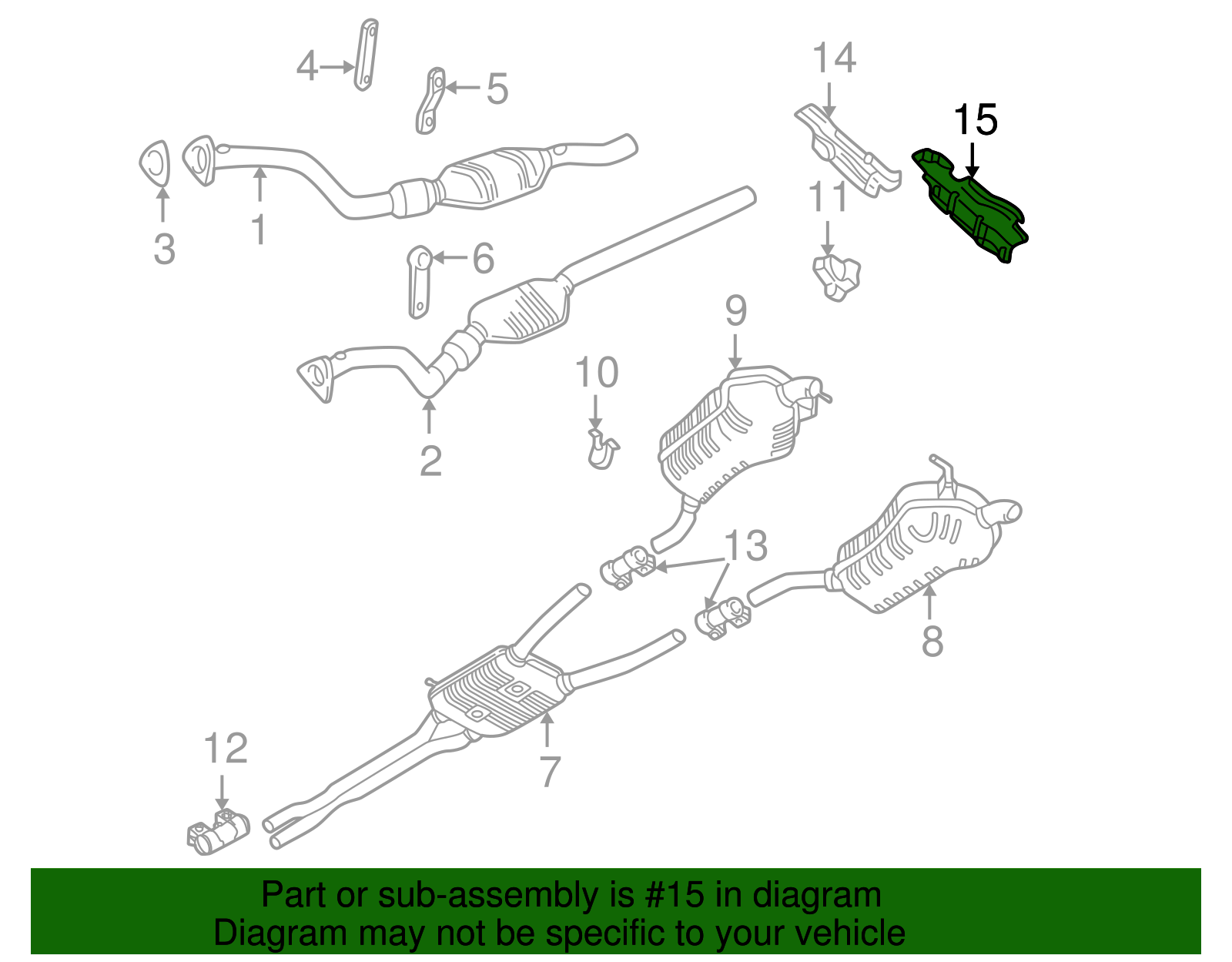 Heat Shield - Volkswagen (8E0-804-171-C)