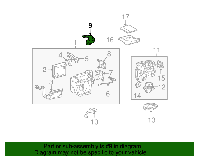 20072014 Toyota FJ Cruiser Servo Cover Plate 8889960260 Toyota