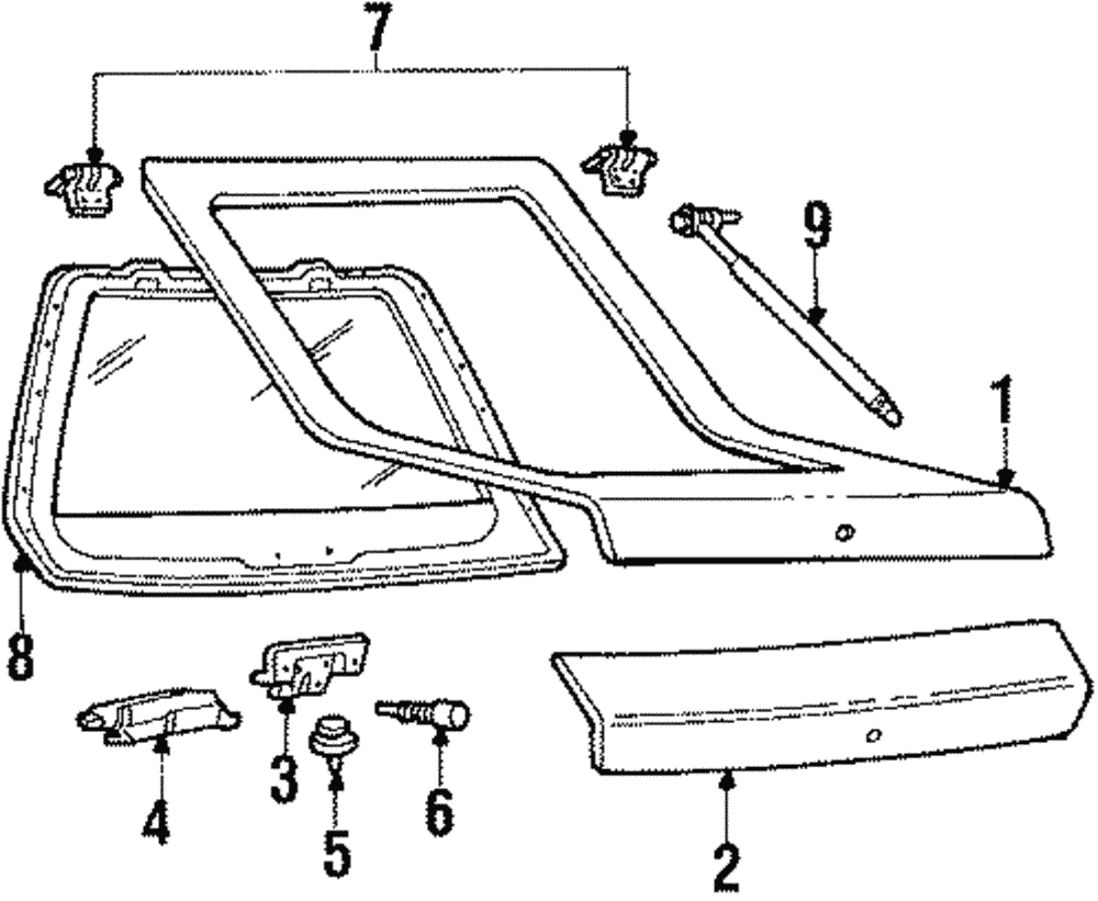 Stkr Assembly-Lk C/Lid - GM (20563340)