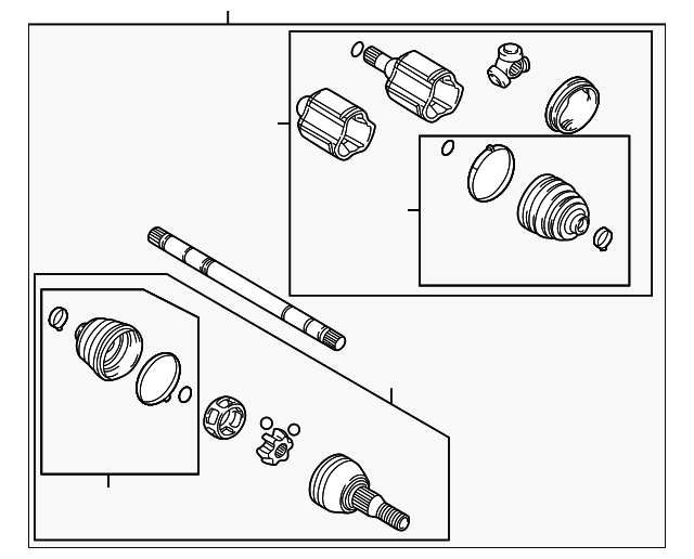 Axle Assembly - GM (19256588)