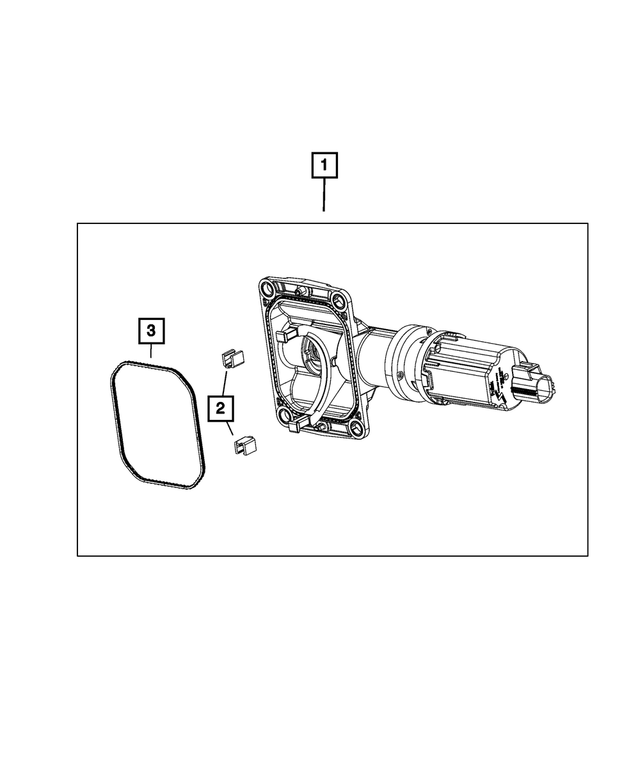 Mopar 68399418AA Axle Locker Actuator – Genuine OEM Part For Specific Vehicle Models