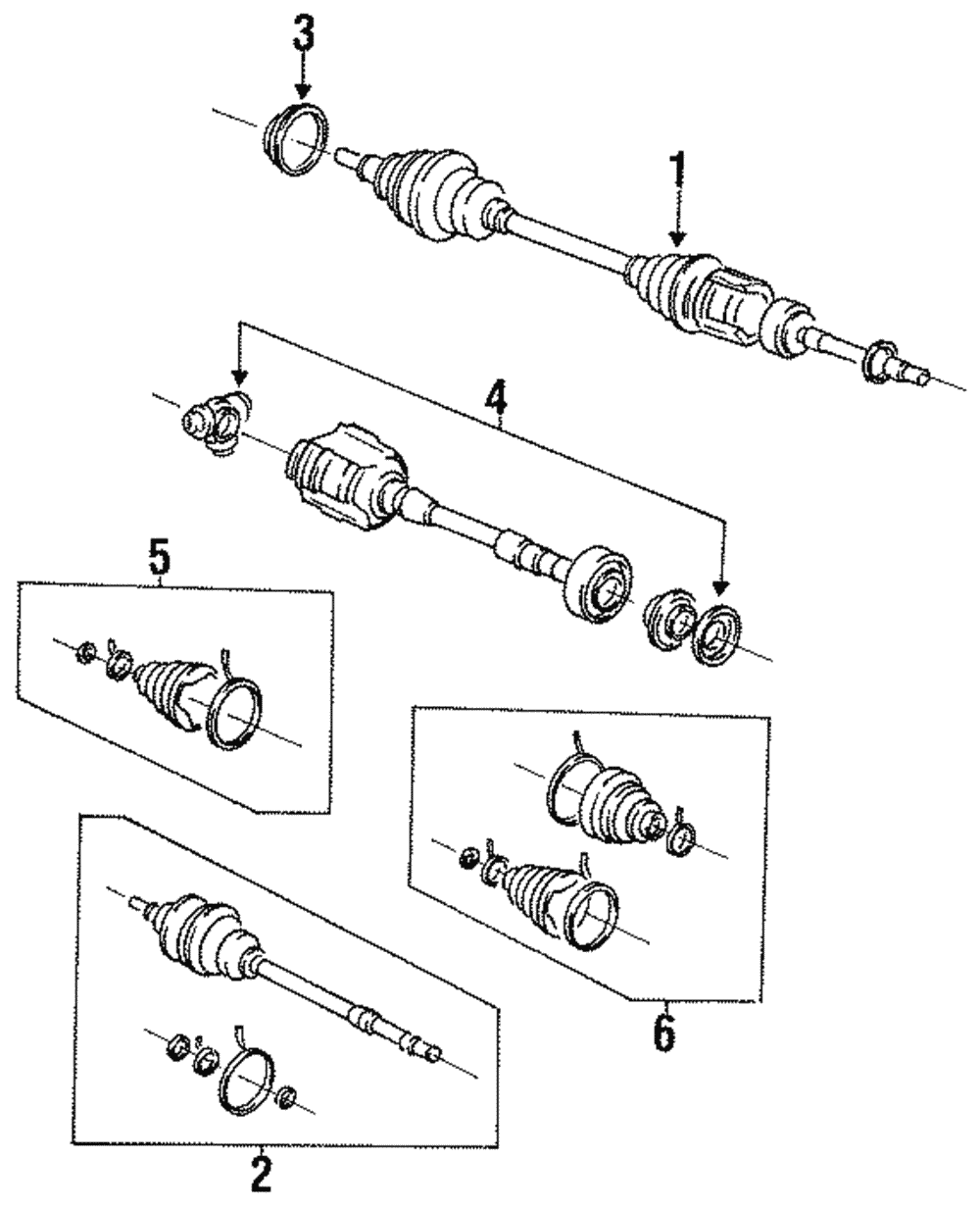 Cv Joint Boot Kit - Toyota (04428-20020)