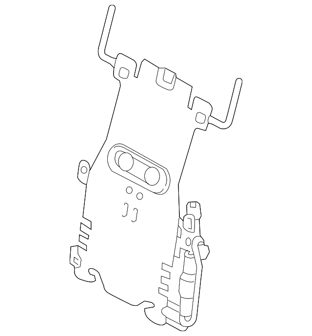 7275033110 Lumbar Support 20132018 Lexus MyLexusParts