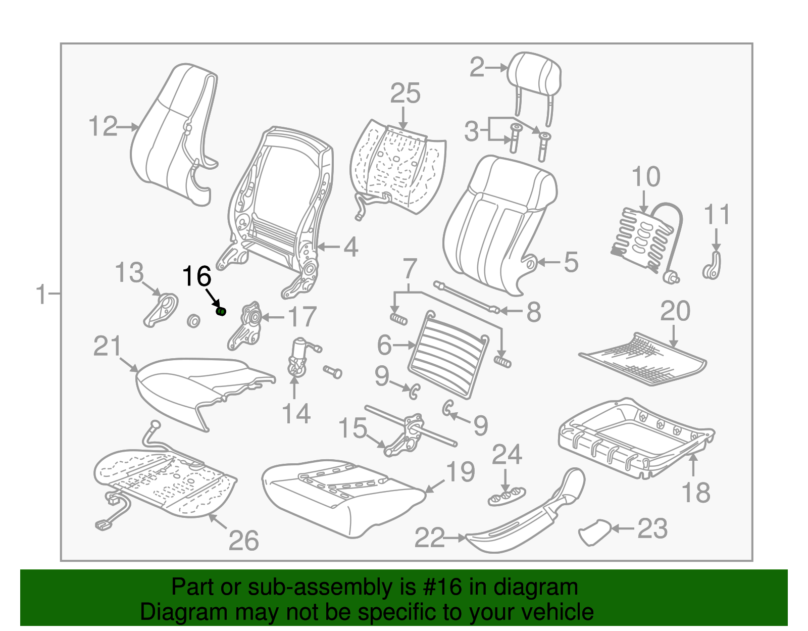 Multi-Purpose Retainer - GM (9134618)