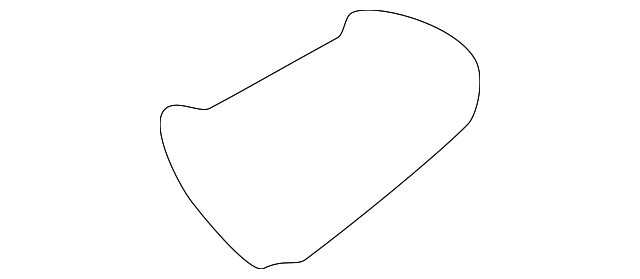 Cover Assembly, F/Seat Adjuster Bolt Fin          *Md Dark.Pewter - GM (90595272)