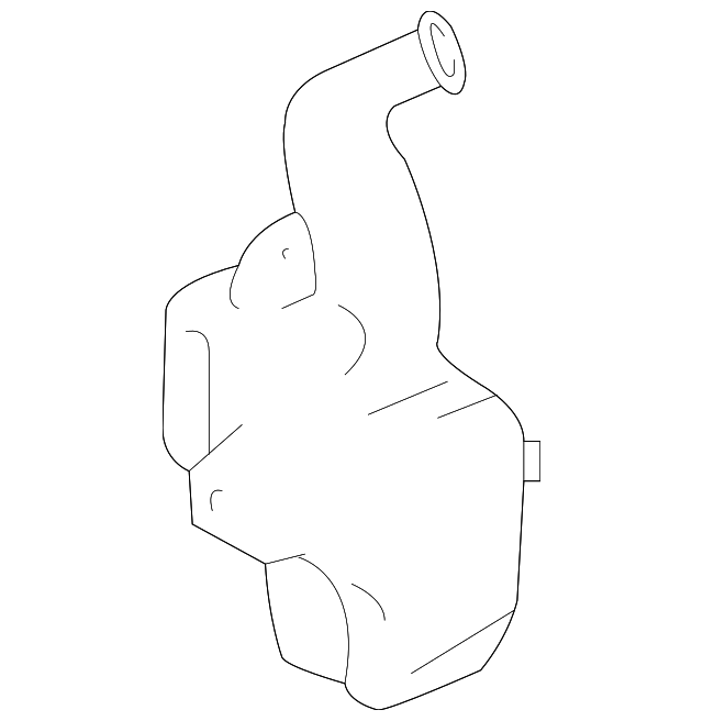 Windshield Washer Fluid Reservoir - GM (88958392)