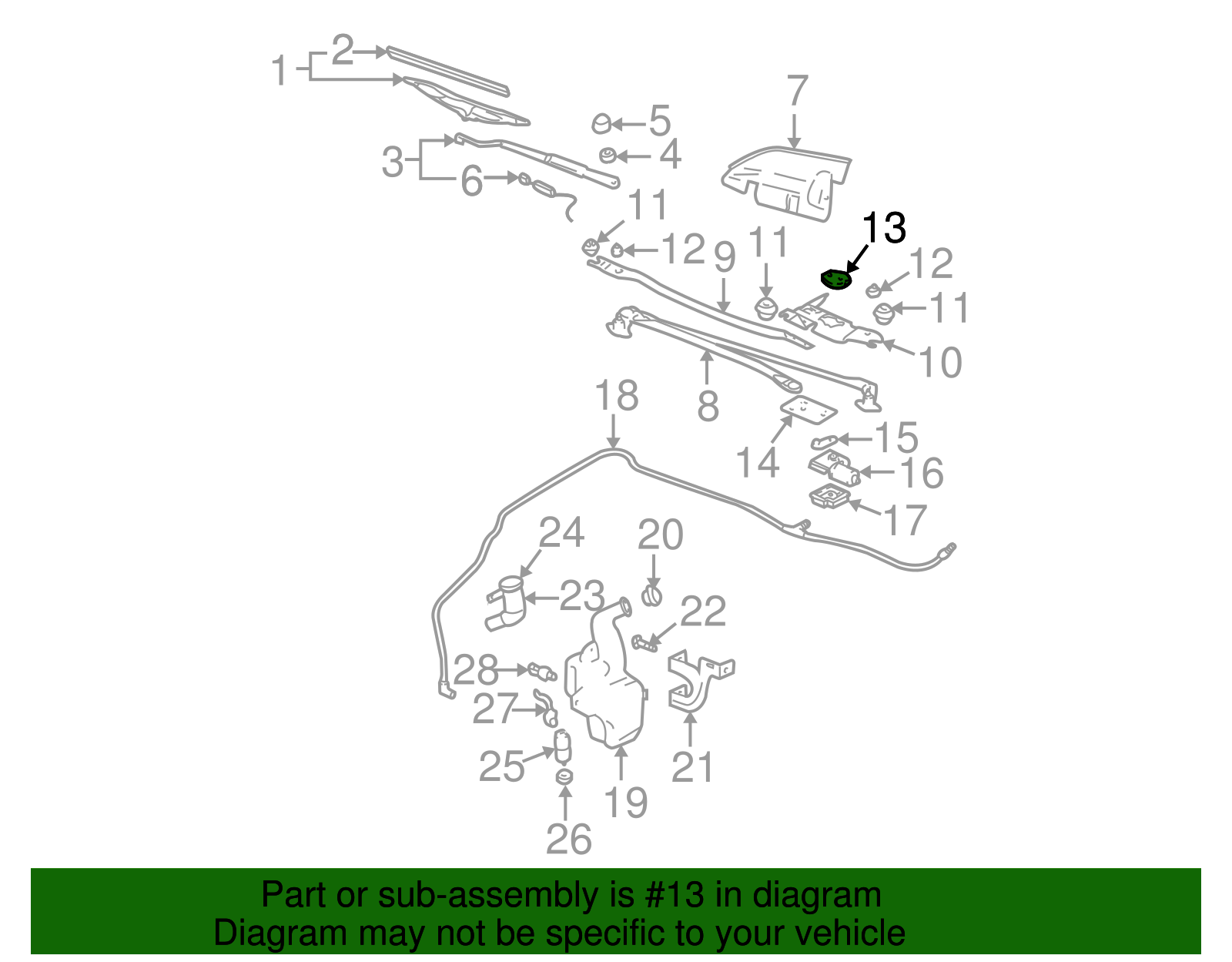 Crank Arm Shield - GM (12365305)