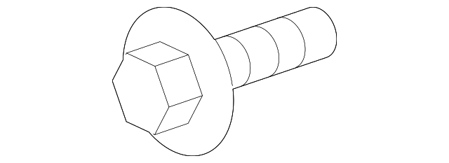 2020-2023 GM M10x1.5x49.8 Hex Head Bolt with Washer 11589168 | QuirkParts
