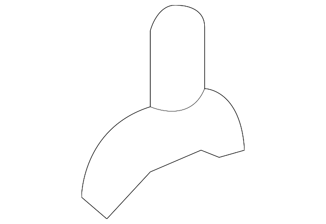 Seat Belt Guide Cap - Ford (GD9Z-54601B41-AA)