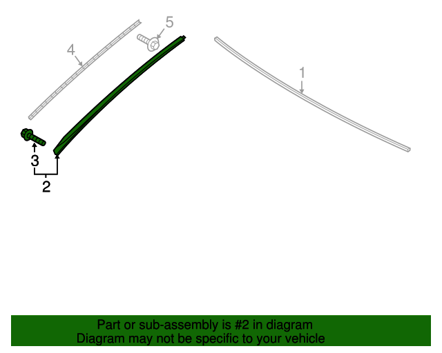 20152020 Hyundai Side Molding 86131B1000 OEM Parts Online