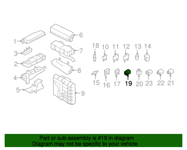 19982023 Ford Accessory Power Relay 5M5Z14N089CA Blue Springs Ford