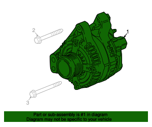 13520809 - Alternator 2017-2023 GM | AutoNationParts.com