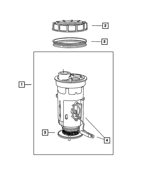 Fuel Pump and Sending Unit for 2004 Jeep Grand Cherokee #0