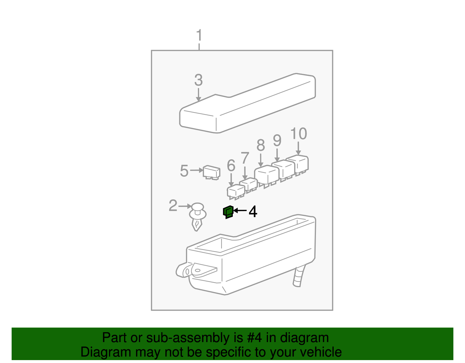 50 Amp Automotive Maxi Fuse - GM (88861355)
