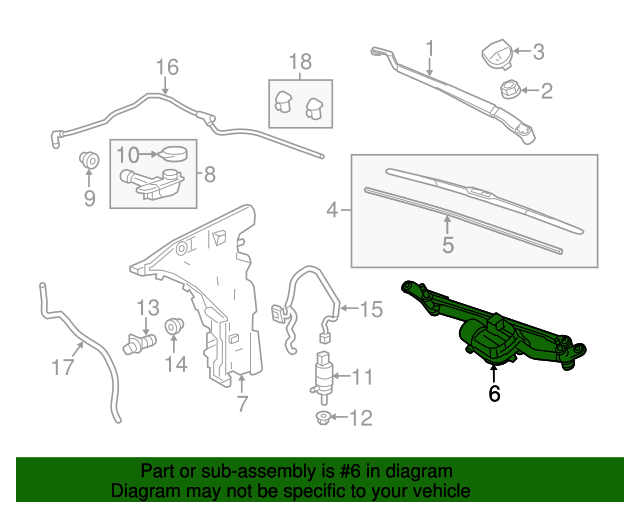 22773541 GM Windshield Wiper System Module GM Parts Store