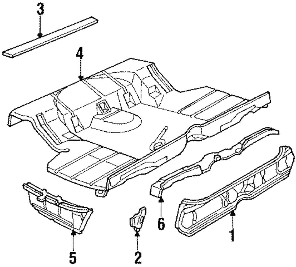 Fil-Compt Pan To Quarter Panel - GM (20107638)