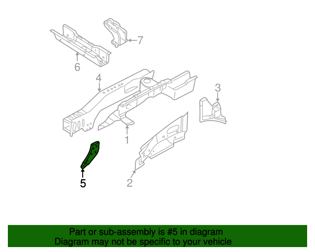 0K53A56370 Tow Hook 20022005 Kia Sedona Kia.Parts Store