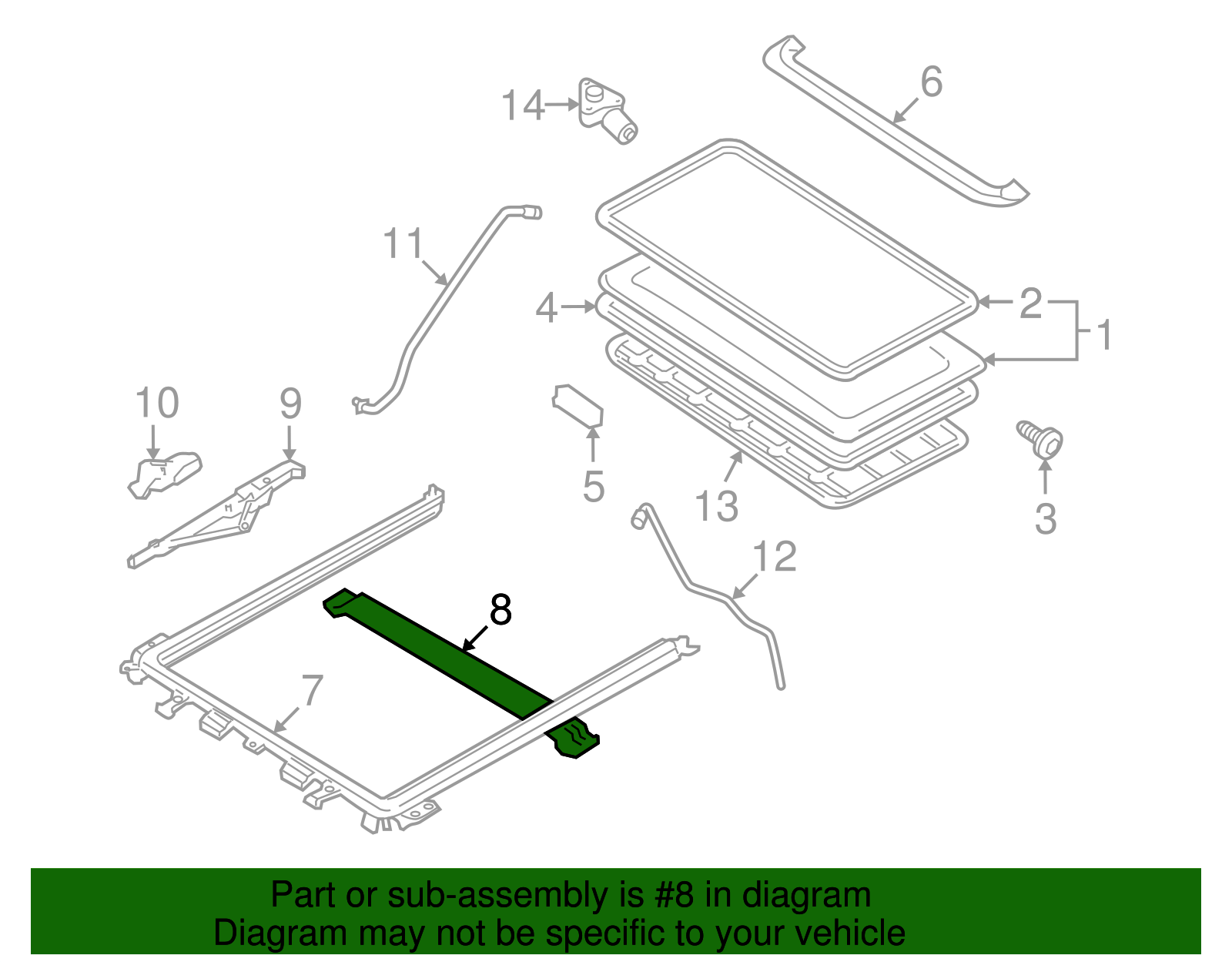 Drain - Ford (YL8Z-7854022-AA)