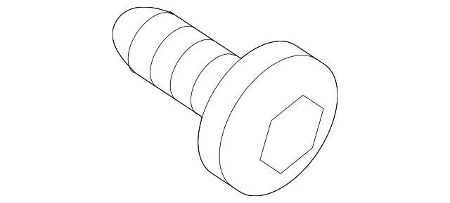 Sunroof Glass Screw - Ford (YL8Z-78502B88-AA)